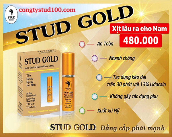 Stud Gold Chính Hãng
