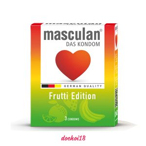 bao cao su masculan frutti edition 3 cái